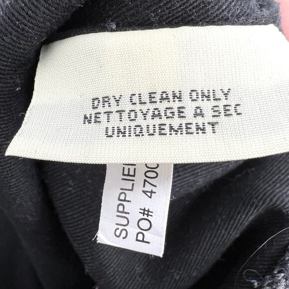 Vintage Ralph Lauren Denim & Supply Black and Gray Plaid Wool Blend Vest Size L - Picture 7 of 8